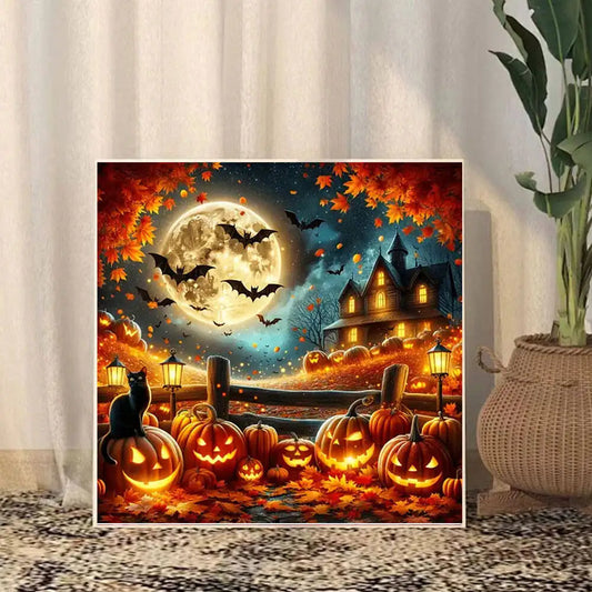 Diamond Painting - Magische Halloween-Nacht