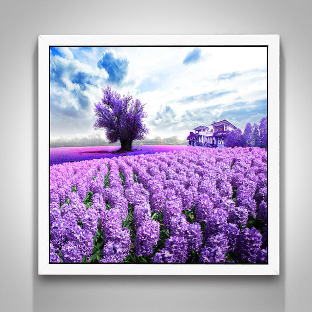 Lavendel Diamondpainting