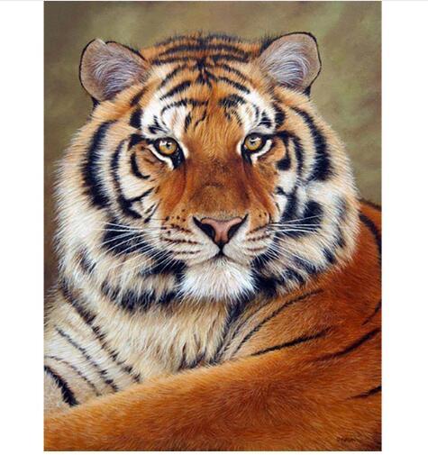 5D Tiger Diamond Painting