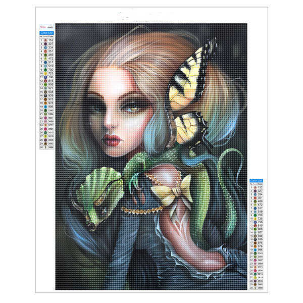 Diamond Painting Natur Geister