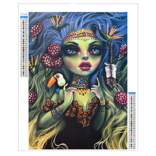 Diamond Painting Natur Geister