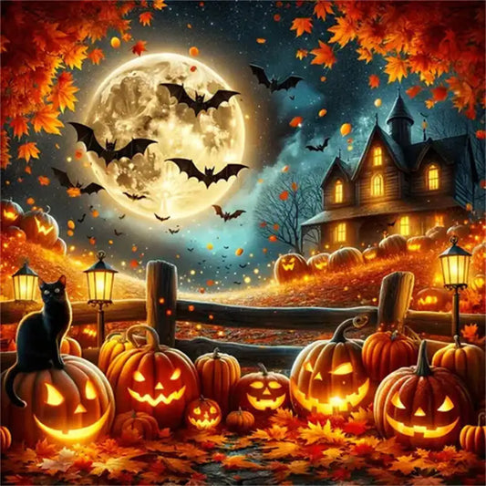 Diamond Painting - Magische Halloween-Nacht