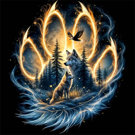Wolfsmagie im Licht der Ewigkeit