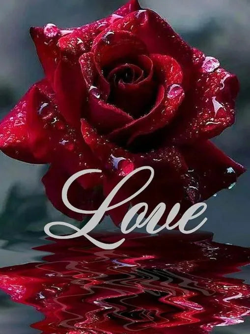 Rose Love Diamond Painting