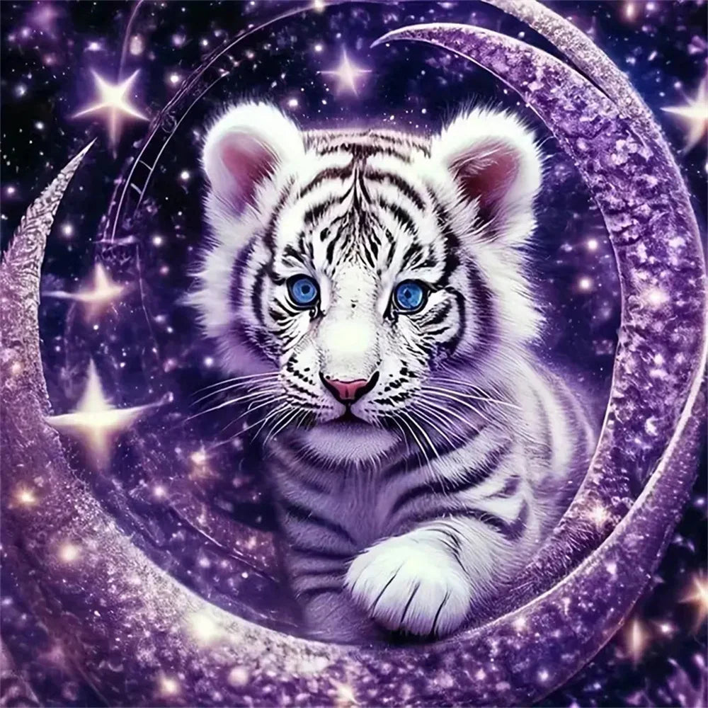 Traumtiger im Universum des Lichts