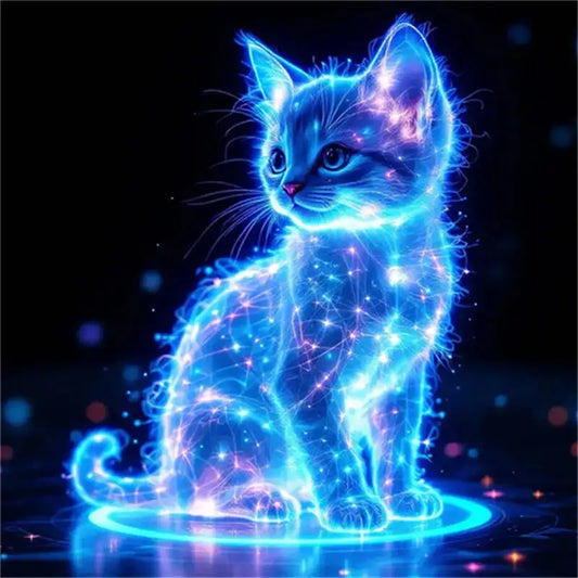 Magische Sternenkatze