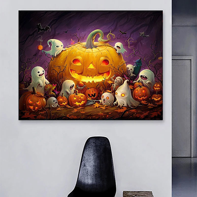 Schaurig-schöne Halloween Diamond Paintings